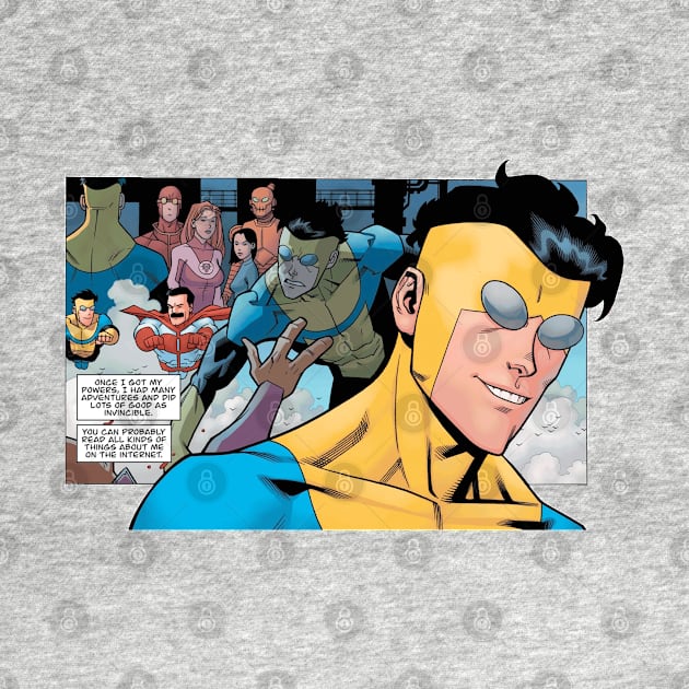 invincible comic scene by super villain